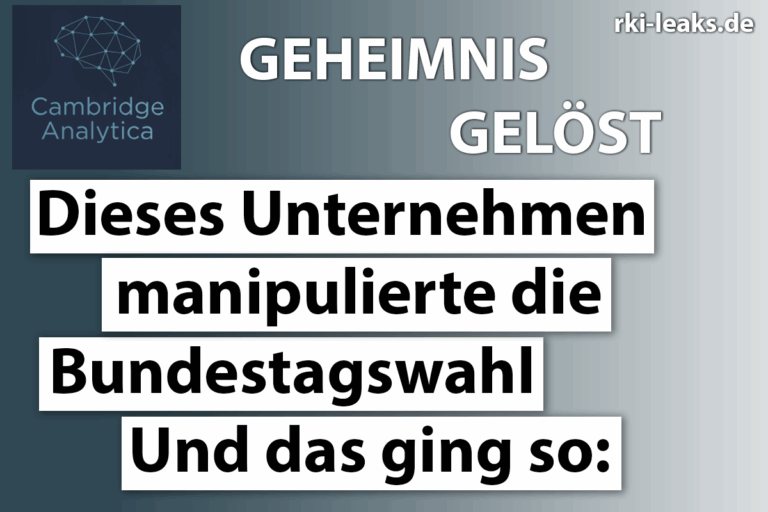 So wurde in Deutschland die Bundestagswahl manipuliert